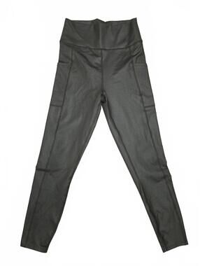 Abercrombie & Fitch Black Athletic Workout Leggings with Pockets Size S